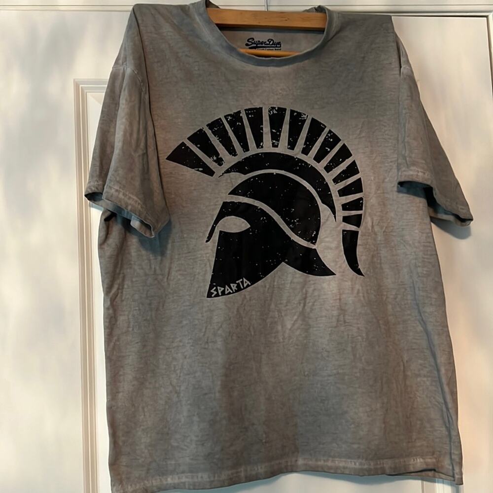 Super Dye XXL Sparta Grey T shirt